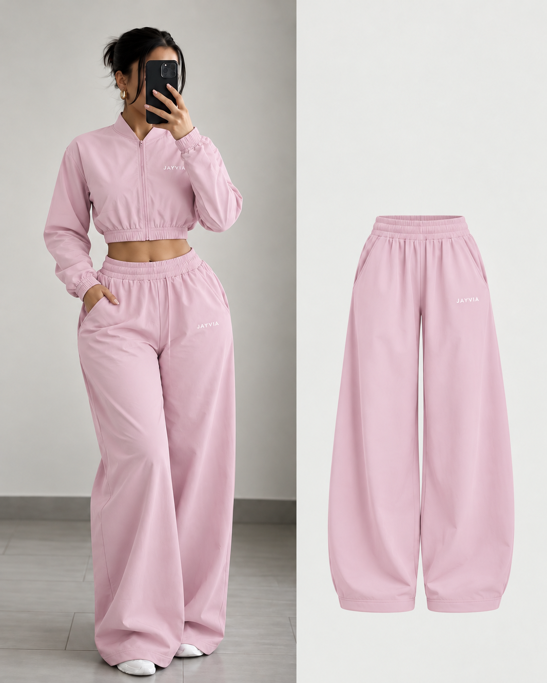 JAYVIA Afterglow Wide-Leg Trouser