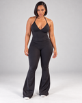 JAYVIA Sculpt Flare Leggings – Black